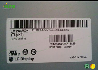LG Hard coating LM190WX2-TLK1 Panel LCD 19,0 cala z 408,24 × 255,15 mm aktywnym obszarem