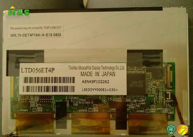 Zwykle biały LTD056ET4P TOSHIBA Panel LCD 5.6 cala LCM 1024 × 600 300 400: 1 262K WLED LVDS
