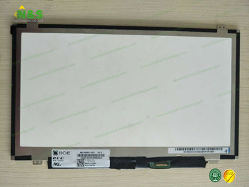 Zwykle białe przemysłowe wyświetlacze LCD HB140WX1-601 14.0 Cal 1366 × 768 Rozdzielczość