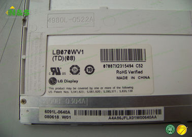 LB070WV1-TD08 Wyświetlacz LG 7,0 cala z aktywnym obszarem 152,4 × 91,44 mm