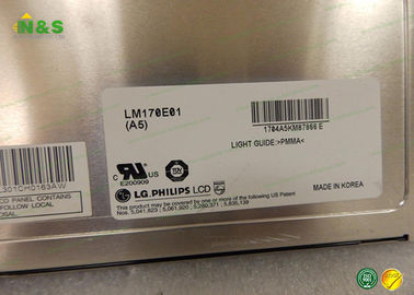 LM170E01-A5 Twarda powłoka Lg Sunlight czytelny wyświetlacz LCD Szeroki kąt widzenia