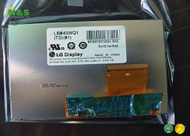 LB043WQ1-TD05 LG Wyświetlacz 4,3 cala Zwykle biały z 95,04 × 53,856 mm