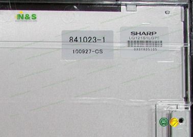 Normalnie biały LQ121S1LG75 ostry wymienny panel LCD 12,1 cala z 246 × 184,5 mm
