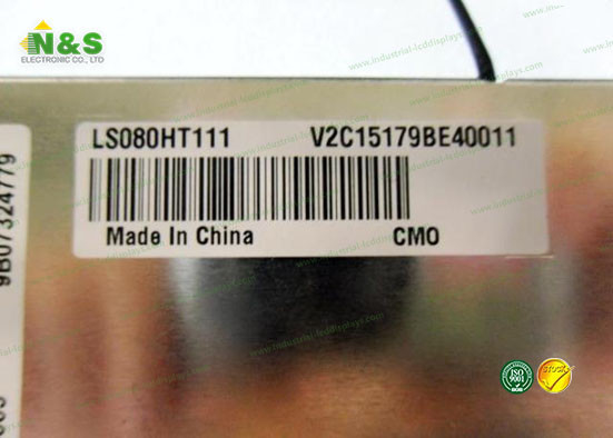 8-calowy mały wyświetlacz LCD Chimei Rozdzielczość 800 * 600 do zastosowań przemysłowych