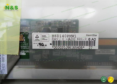 Przemysłowe wyświetlacze LCD HSD140PHW1-A00, panel LCD o przekątnej 14,0 cala 309,399 × 173,952 mm