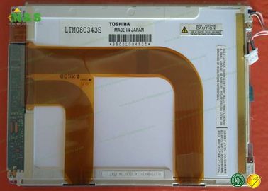 Zwykle białe LTM08C343S TOSHIBA Przemysłowe wyświetlacze LCD 170,4 × 127,8 mm 70 262K CCFL TTL