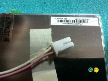 Zwykle białe wyświetlacze LCD PD050OX5 5,0 cali z konturami 111,5 × 110 × 7,5 mm